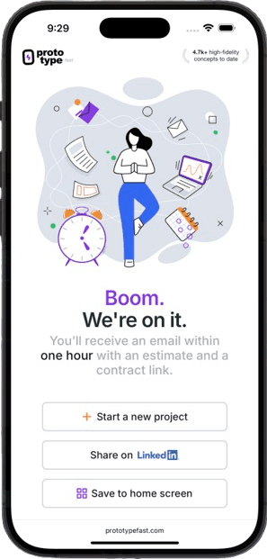 Prototype Fast - AI-Powered Rapid Prototyping Solution screenshot 2
